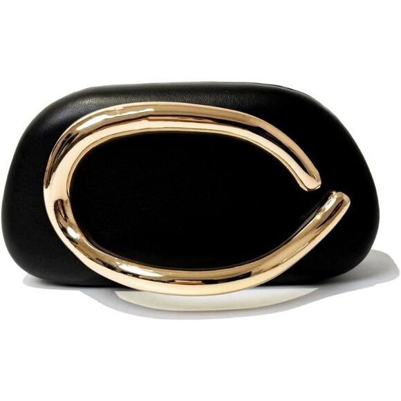 Round Acrylic Clutch Purse for Women, Vintage Evening Bag for Wedding & Prom - Picture 1 of 6